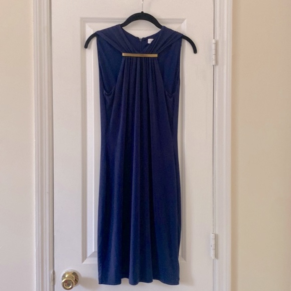 CALVIN KLEIN Royal Blue Sleeveless Dress - Size 6